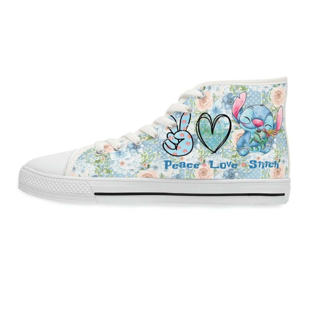 Stitch gym Shoes High Tops Sneakers
